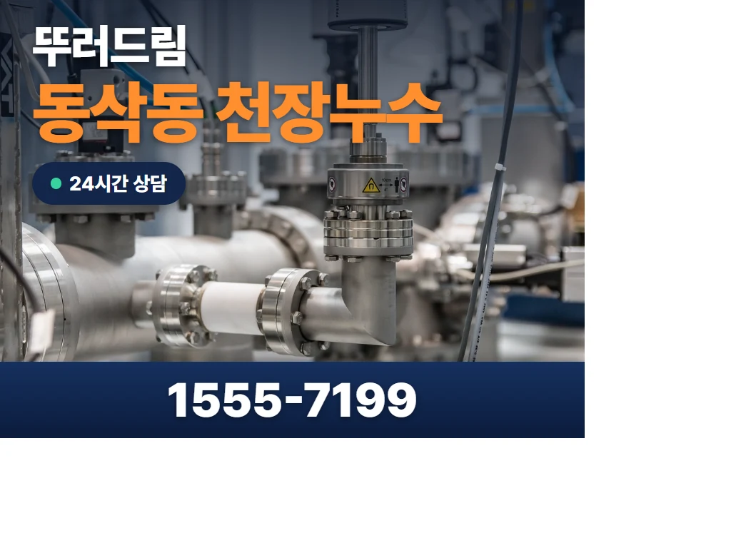 동삭동 천장누수 현장